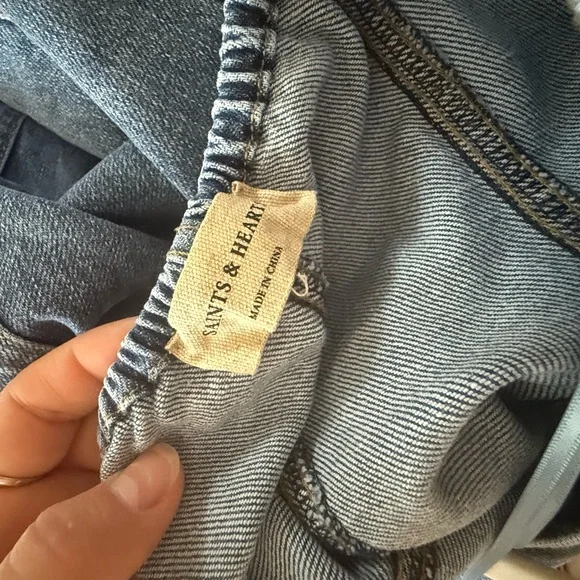 Blue Denim Mini Dress - Picture 4 of 4